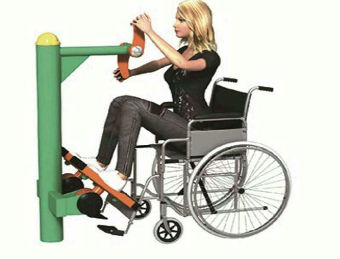 Keep Fit with Disabled Fitness Equipment